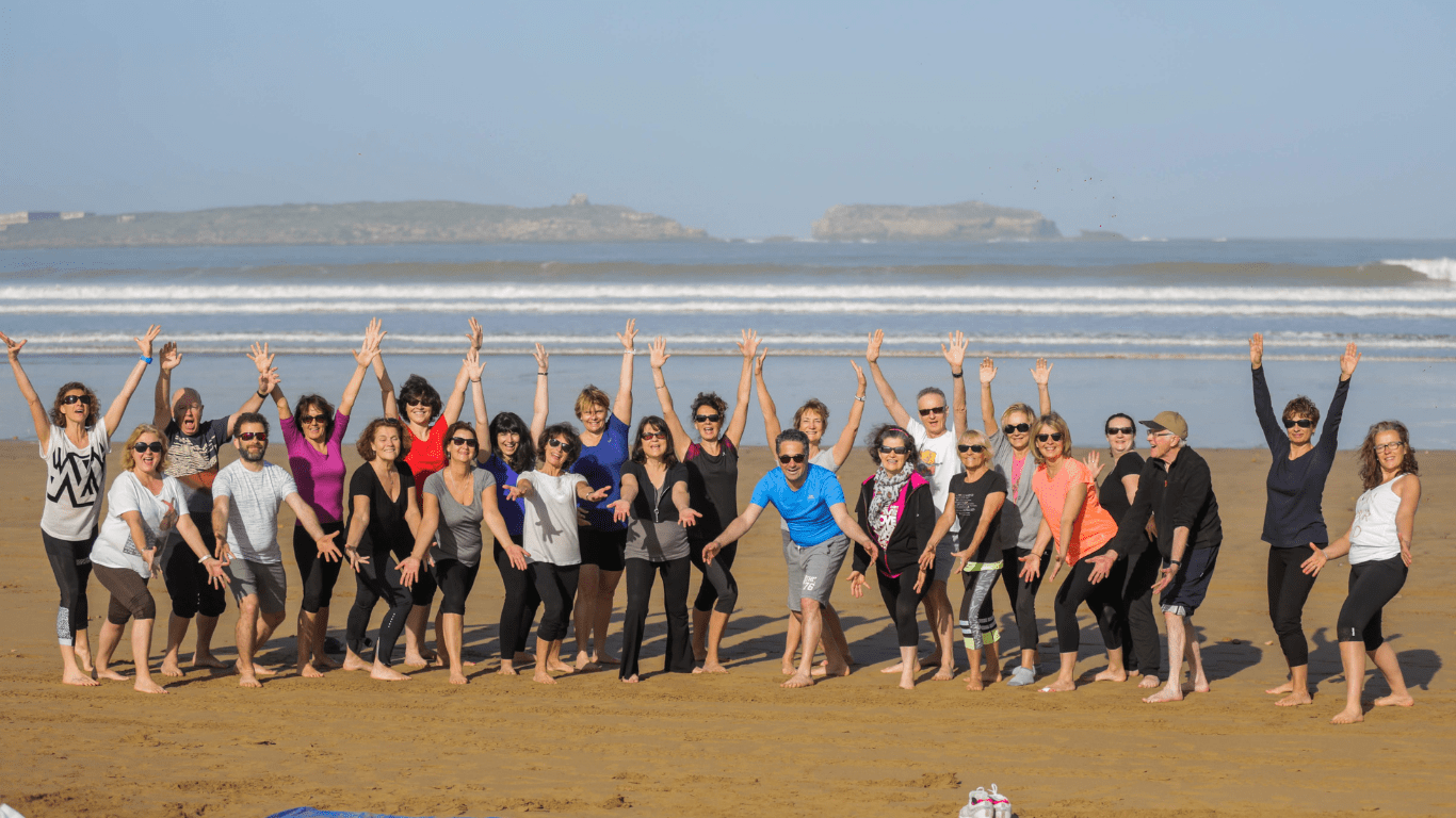 Groupe de stagiaires Sing & Fit